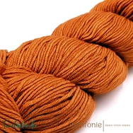 Symfonie Viva 1042 Sunset merino wool yarn - sötét narancs gyapjú fonal