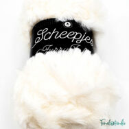 Scheepjes Furry Tales 971 Snow Queen - fehér bundás fonal - white fluffy yarn