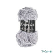 Scheepjes Furry Tales 978 Cindarella - világos szürke bundás fonal - light-gray fluffy yarn