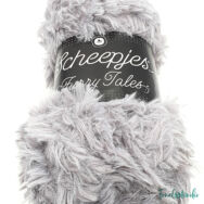 Scheepjes Furry Tales 978 Cindarella - világos szürke bundás fonal - light-gray fluffy yarn