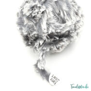 Scheepjes Furry Tales 979 Big Bad Wolf - szürke bundás fonal - gray fluffy yarn