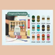 Scheepjes Softfun Color Pack - Tropical Paradise - 12 gombolyag fonal  - 12 balls of yarn