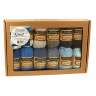 Scheepjes Softfun Color Pack - Cloud - 12 gombolyag fonal  - 12 balls of yarn