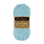 Scheepjes Softfun 2432 Light Blue - világoskék - pamut-akril fonal - yarn blend