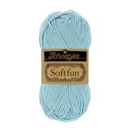 Scheepjes Softfun 2432 Light Blue - világoskék - pamut-akril fonal - yarn blend Scheepjes Softfun 2432 Light Blue - világoskék - pamut-akril fonal - yarn blend