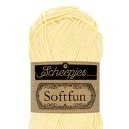Scheepjes Softfun 2496 Banana yellow - sárga - pamut-akril fonal - yarn blend Scheepjes Softfun 2496 Banana yellow - sárga - pamut-akril fonal - yarn blend