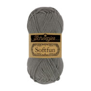 Scheepjes Softfun 2510 Dove - gray - galambszürke - pamut-akril fonal - yarn blend