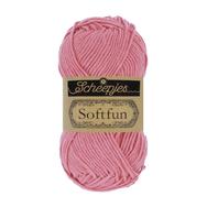 Scheepjes Softfun 2514 Rose - pink - rózsaszín - pamut-akril fonal - yarn blend Scheepjes Softfun 2514 Rose - pink - rózsaszín - pamut-akril fonal - yarn blend