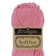 Scheepjes Softfun 2514 Rose - pink - rózsaszín - pamut-akril fonal - yarn blend Scheepjes Softfun 2514 Rose - pink - rózsaszín - pamut-akril fonal - yarn blend