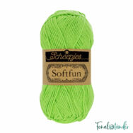 Scheepjes Softfun 2516 Apple - vivid green - almazöld - pamut-akril fonal - yarn blend