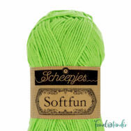 Scheepjes Softfun 2516 Apple - vivid green - almazöld - pamut-akril fonal - yarn blend