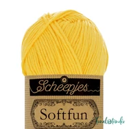 Scheepjes Softfun 2518 Canary yellow - citromsárga - pamut-akril fonal - yarn blend