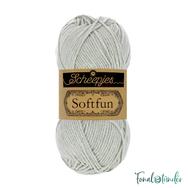 Scheepjes Softfun 2530 Cloud - light-gray - halvány szürke - pamut-akril fonal - yarn blend Scheepjes Softfun 2530 Cloud - light-gray - halvány szürke - pamut-akril fonal - yarn blend