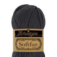 Scheepjes Softfun 2601 Graphite - dark gray - sötét szürke - pamut-akril fonal - yarn blend Scheepjes Softfun 2601 Graphite - dark gray - sötét szürke - pamut-akril fonal - yarn blend
