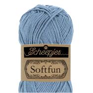 Scheepjes Softfun 2602 Slate Blue - palakék - pamut-akril fonal - yarn blend Scheepjes Softfun 2602 Slate Blue - palakék - pamut-akril fonal - yarn blend