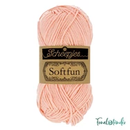 Scheepjes Softfun 2620 Starfish pink - rózsaszín - pamut-akril fonal - yarn blend