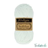 Scheepjes Softfun 2630 Arctic - light turquoise - halvány türkiz kék - pamut-akril fonal - yarn blend Scheepjes Softfun 2630 Arctic - light turquoise - halvány türkiz kék - pamut-akril fonal - yarn blend