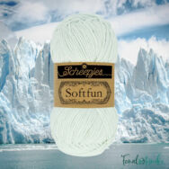 Scheepjes Softfun 2630 Arctic - light turquoise - halvány türkiz kék - pamut-akril fonal - yarn blend