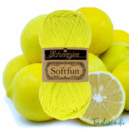 Scheepjes Softfun 2641 Citrus Lime - citromsárga - pamut-akril fonal - yarn blend