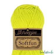 Scheepjes Softfun 2641 Citrus Lime - citromsárga - pamut-akril fonal - yarn blend Scheepjes Softfun 2641 Citrus Lime - citromsárga - pamut-akril fonal - yarn blend
