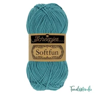 Scheepjes Softfun 2645 Tempo blue - kék - pamut-akril fonal - yarn blend