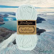 Scheepjes Softfun 2646 Glacial Mist - light blue - halvány kék - pamut-akril fonal - yarn blend Scheepjes Softfun 2646 Glacial Mist - light blue - halvány kék - pamut-akril fonal - yarn blend