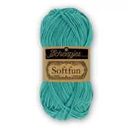 Scheepjes Softfun 2647 Capri - türkizkék - pamut-akril fonal - yarn blend