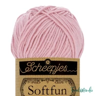 Scheepjes Softfun 2653 Flamingo pink - rózsaszín - pamut-akril fonal - yarn blend