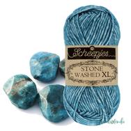 Scheepjes Stone Washed XL 845 Blue Apatit - pamut fonal - cotton yarn Scheepjes Stone Washed XL 845 Blue Apatit - pamut fonal - cotton yarn