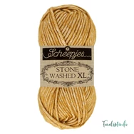 Scheepjes Stone Washed XL 849 Yellow Jasper - pamut fonal - cotton yarn