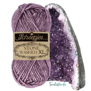 Scheepjes Stone Washed XL 851 Deep Amethyst - pamut fonal - cotton yarn