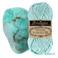 Scheepjes Stone Washed XL 853 Amazonite - pamut fonal - cotton yarn