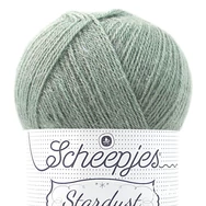 Scheepjes Stardust 657 Aquarius - világoszöld mohair fonal - light-green mohair yarn blend