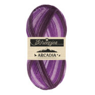 Scheepjes Arcadia 901 Erica - rózsaszín-lila gyapjú zoknifonal - wool sockyarn