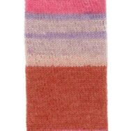 Scheepjes Arcadia 907 Reef - rózsaszín-szürke gyapjú zoknifonal - wool sockyarn - 03