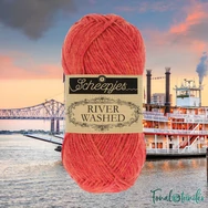 Scheepjes Stone Washed 946 Mississippi - pamut fonal - cotton yarn