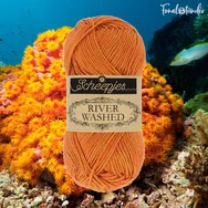 Scheepjes Stone Washed 959 Ural - beige-yellow cotton-acrylic yarn 