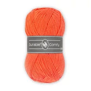 Durable Comfy 2194 Orange - élénk narancssárga mikroszálas akril fonal - acrylic yarn