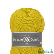 Durable Comfy 2206 Lemon Curry - élénk sárga mikroszálas akril fonal - acrylic yarn - 03