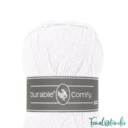 Durable Comfy 310 White - hófehér mikroszálas akril fonal - acrylic yarn - 03