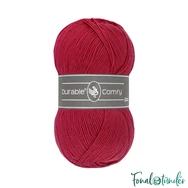 Durable Comfy 317 Deep Red - vörös mikroszálas akril fonal - acrylic yarn