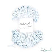 MILA Sznur cotton cord - aquablue - pamut zsinórfonal - világoskék színű - 3mm MILA Sznur cotton cord - aquablue - pamut zsinórfonal - világoskék színű - 3mm