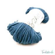MILA Sznur cotton cord - petrol blue - pamut zsinórfonal - sötétkék színű - 3mm MILA Sznur cotton cord - petrol blue - pamut zsinórfonal - sötétkék színű - 3mm
