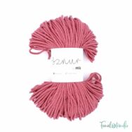 MILA Sznur cotton cord - old rose - pamut zsinórfonal - rózsaszín - 3mm