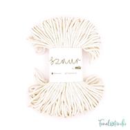 MILA Sznur cotton cord - light beige pearl glitter - pamut zsinórfonal - világos drapp gyöngyház fénnyel - 3mm MILA Sznur cotton cord - light beige pearl glitter - pamut zsinórfonal - világos drapp gyöngyház fénnyel - 3mm