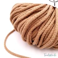 MILA Sznur cotton cord - toffee - pamut zsinórfonal - karamella színű - 3mm MILA Sznur cotton cord - toffee - pamut zsinórfonal - karamella színű - 3mm