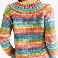 DMC Pirouette XL 1101 - szivárványos - színváltós fonal - self-striping yarn