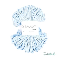 MILA Sznur cotton cord - super lightblue - pamut zsinórfonal - világoskék színű - 5mm