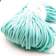 MILA Sznur cotton cord - light mint-green - pamut zsinórfonal - világos mentazöld - 5mm - kep2 MILA Sznur cotton cord - light mint-green - pamut zsinórfonal - világos mentazöld - 5mm - kep2