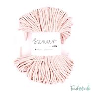 MILA Sznur cotton cord - powder pink - pamut zsinórfonal - púderrózsaszín - 5mm MILA Sznur cotton cord - powder pink - pamut zsinórfonal - púderrózsaszín - 5mm